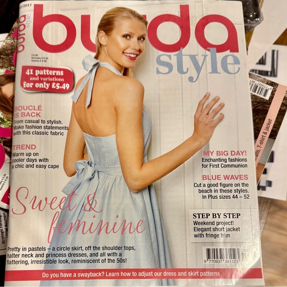 NEW Burda Style Magazine / 41+ Patterns + variations / February 2017